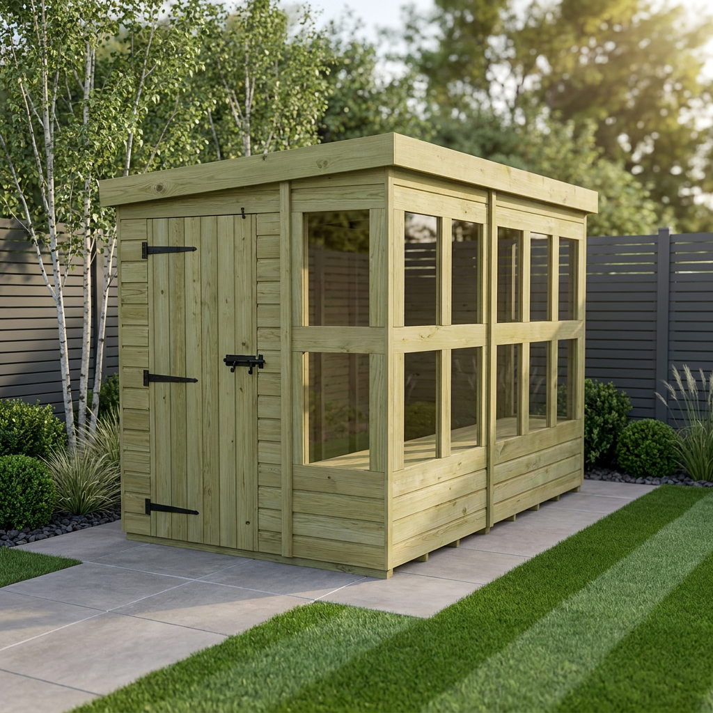 Pent Potting Shed