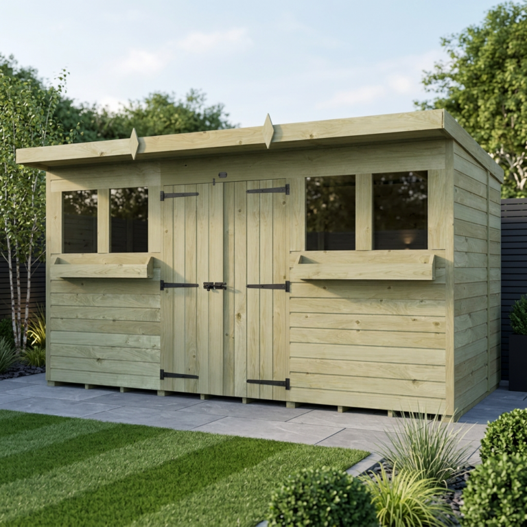 Pent Summer Shed
