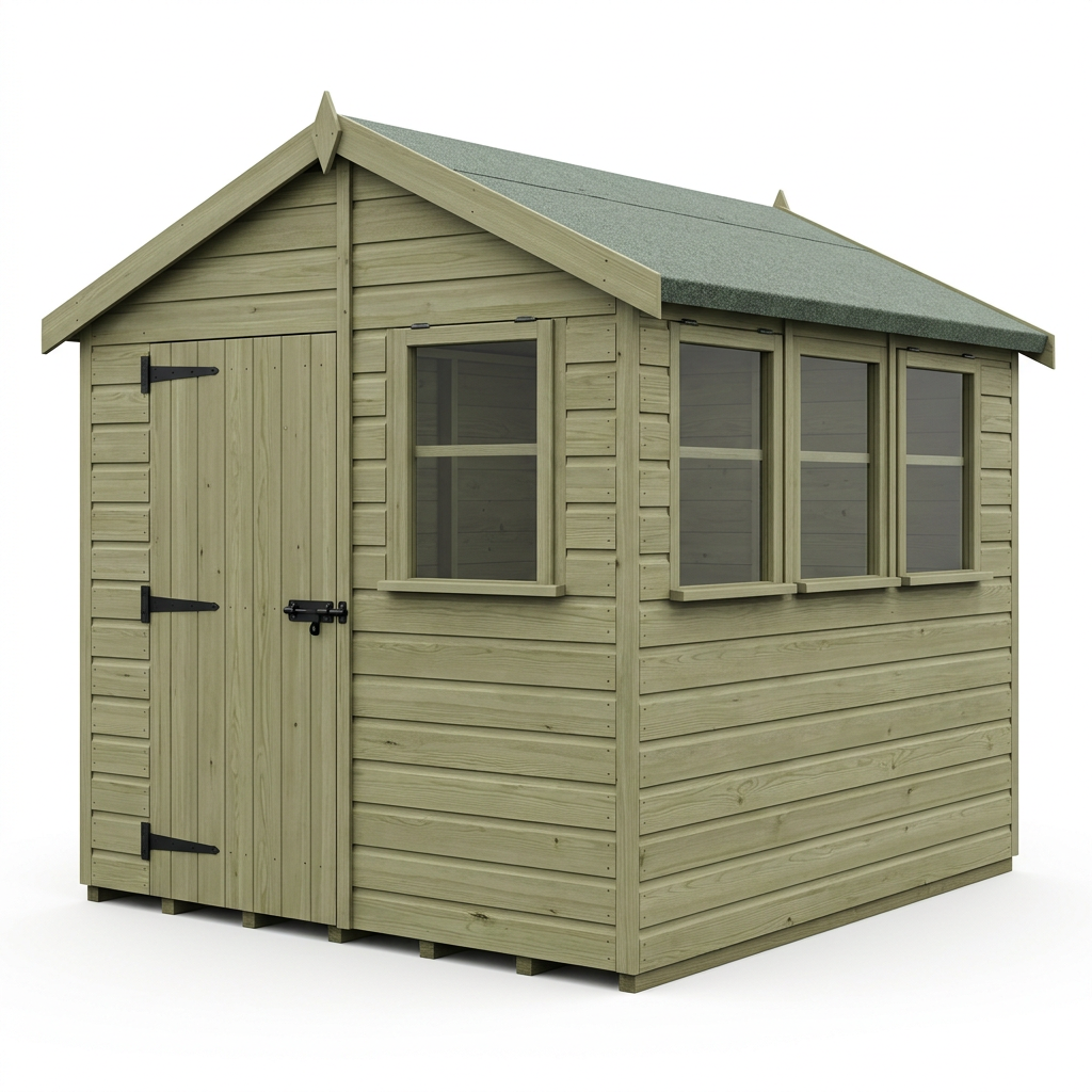 Security Apex Shed