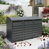 3 Bay Curved Cresent Bin – Premium