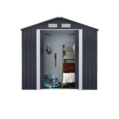 6x4FT Metal Garden Shed – Compact Durable Outdoor Storage