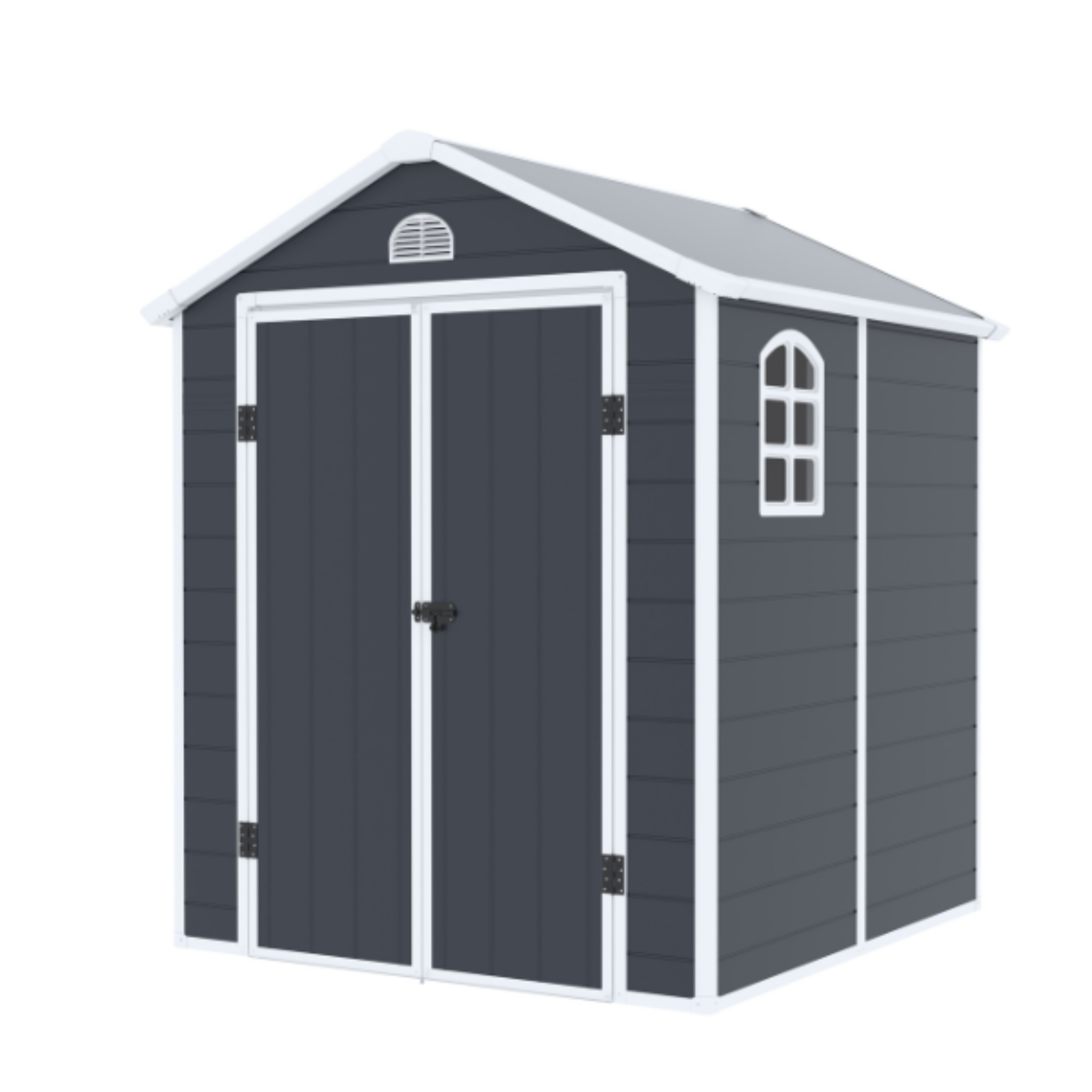 6x6 plastic garden shed