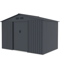 Outdoor storage shed – 8x6ft open view