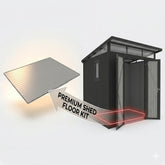 Heavy Duty Flooring For Metal Shed With Apex Roof-9.5ft x 10.3ft