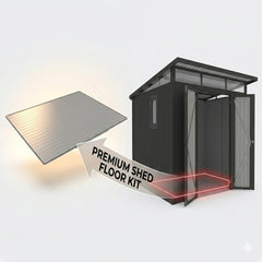 Heavy Duty Flooring For Metal Shed With Apex Roof-9.5ft x 10.3ft