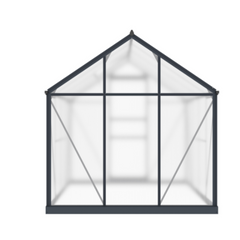 Outdoor greenhouse with panels – 6x8m