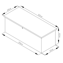 storage box 600L