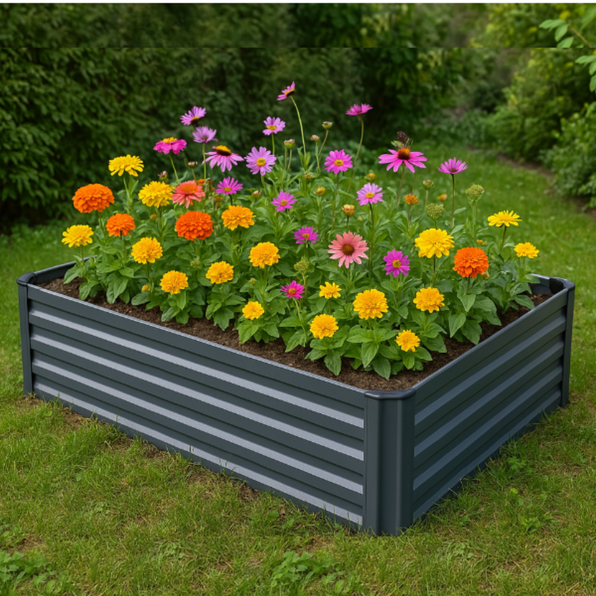 Log Storage & Garden Raised Bed