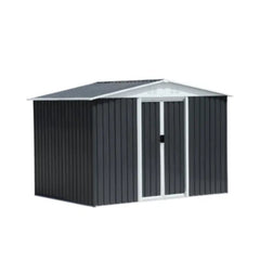 Metal 8x6FT Garden Shed – 2 Colours Available – Modern Outdoor Storage for Tools & Equipment