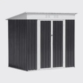 5×3 FT Slanted Roof Metal Shed –