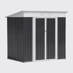 5×3 FT Slanted Roof Metal Shed –