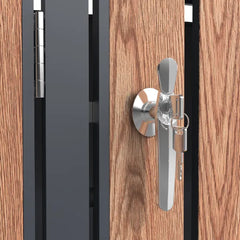 Premium 3 Bay Metal Wheelie Bin Storage – Wood Effect