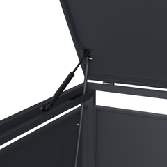 Opaque 3 Bay Premium Bin Shelter