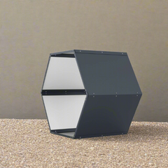 Outdoor firewood rack unit