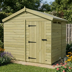 6 x 8 Apex Security Shed