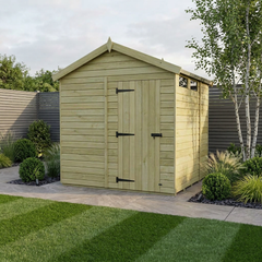 6 x 8 Apex Security Shed