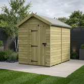 6 x 8 Apex Shed (Single Door, No Windows)