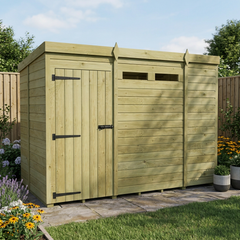 9 x 5 Security Pent Shed