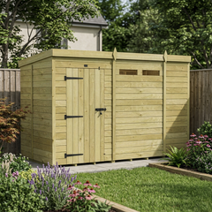 10 x 5 Security Pent Shed