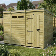 10 x 8 Security Pent Shed