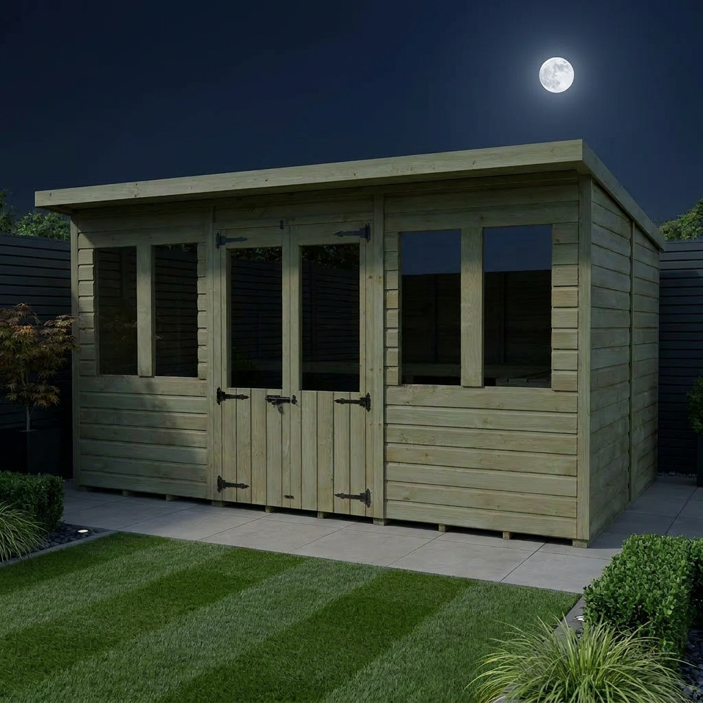12 x 8 Pent Summer House