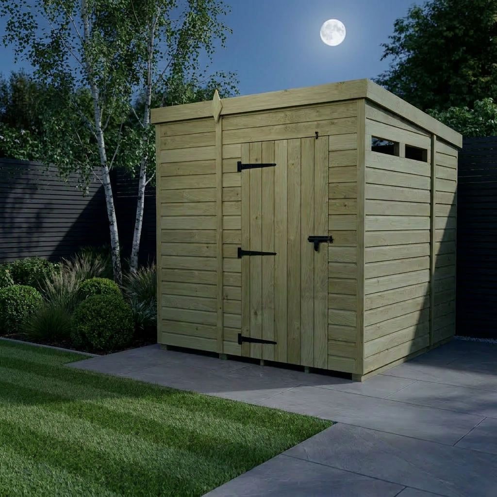 7 x 7 Security Pent Shed