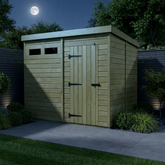 8 x 8 Security Pent Shed