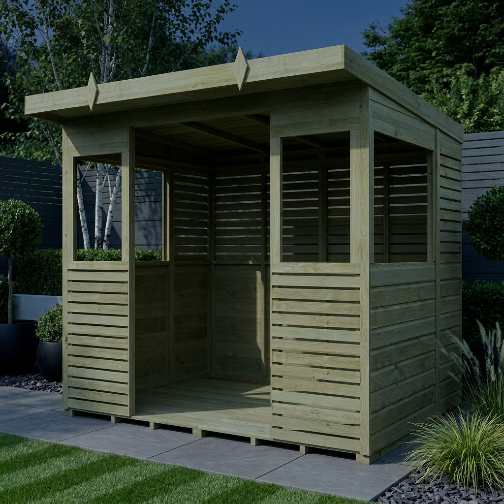 8 x 6 BBQ/Outdoor Kitchen Shelter