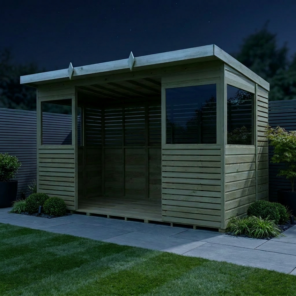 12 x 6 BBQ/Outdoor Kitchen Shelter