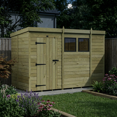 10 x 5 Security Pent Shed
