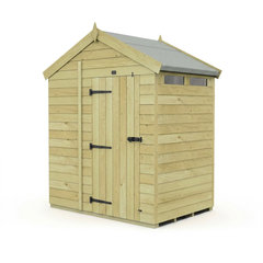 4 x 6 Apex Security Shed