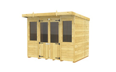 8 x 6 Pent Summer House