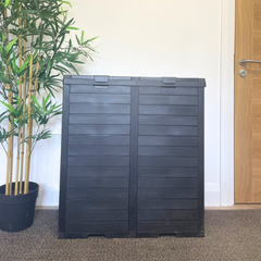 230L Recycling Bin – Black Indoor & Outdoor Storage