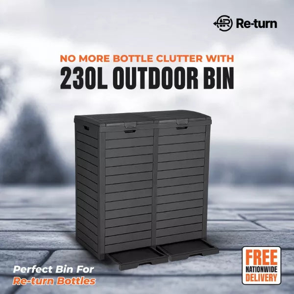 230L Indoor/Outdoor Bin
