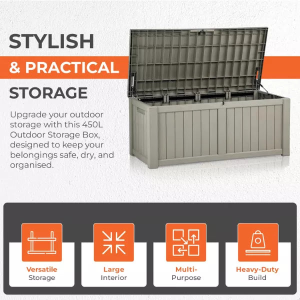 Outdoor Storage Box - 450L