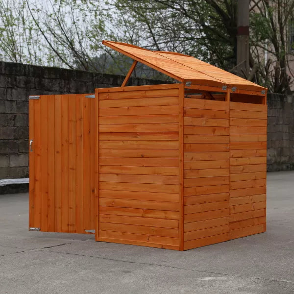 Deluxe Wheelie Bin Storage - 2 Bays