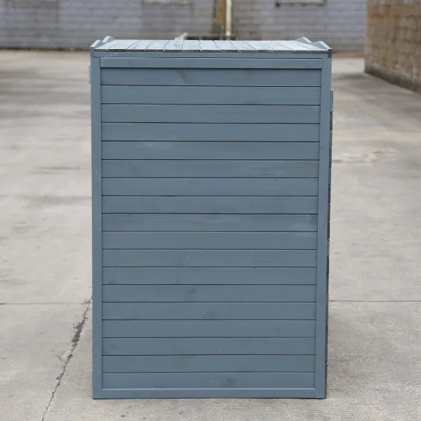 Deluxe Wheelie Bin Storage - 2 Bays