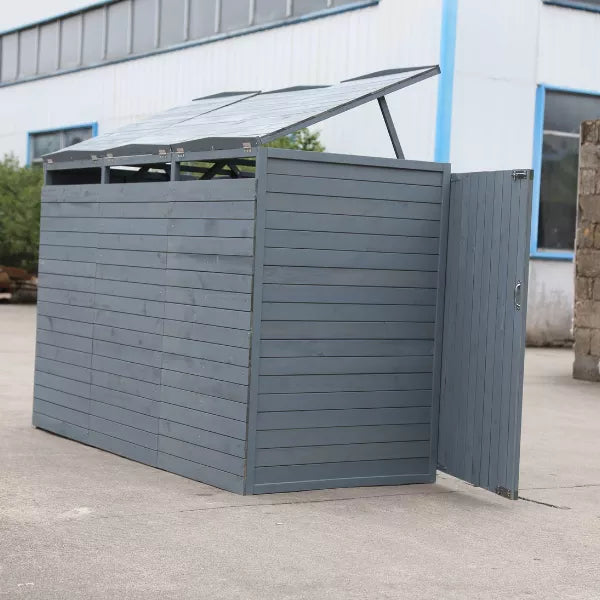 Deluxe Wheelie Bin Storage – 3 Bays
