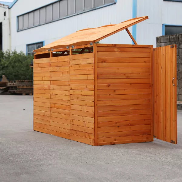 Deluxe Wheelie Bin Storage – 3 Bays