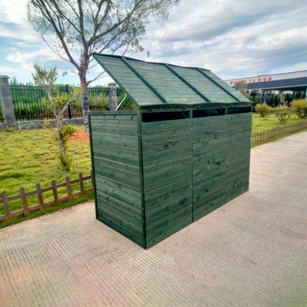 Deluxe Wheelie Bin Storage – 3 Bays