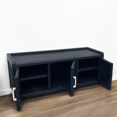 Plastic Storage Cabinet with Adjustable Shelves – Large & Stylish for Home, Garden, or Office ( 118 x 42 x 45cm )