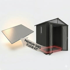 Heavy Duty Flooring For Metal Shed 10 × 7.6 ft