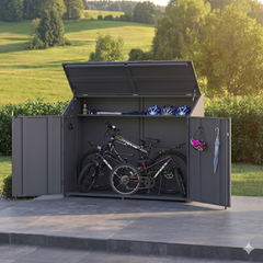 Heavy Duty Bike Shed – 2m X 1m (6.6 x 3.3m)