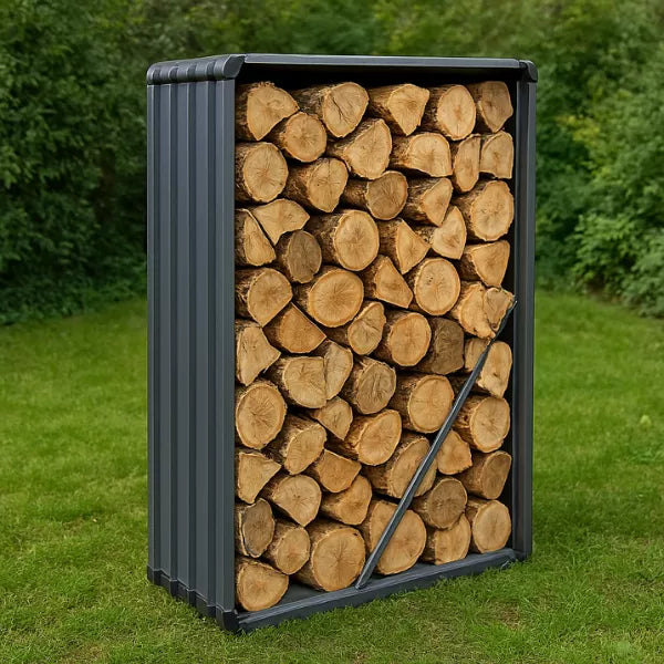 Log Storage & Garden Raised Bed