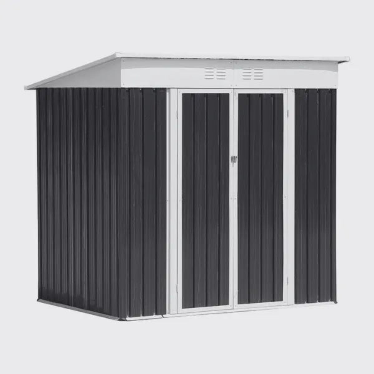 5×3 FT Slanted Roof Metal Shed – 