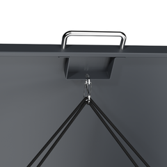Opaque 3 Bay Premium Bin Shelter