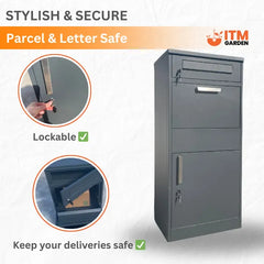Parcel and Letter Safe (50 x 38 x 112cm)