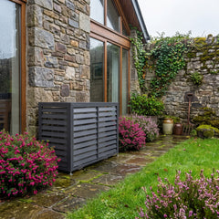 Galvanised Steel Heat Pump Cover – Ground or Wall Mounted