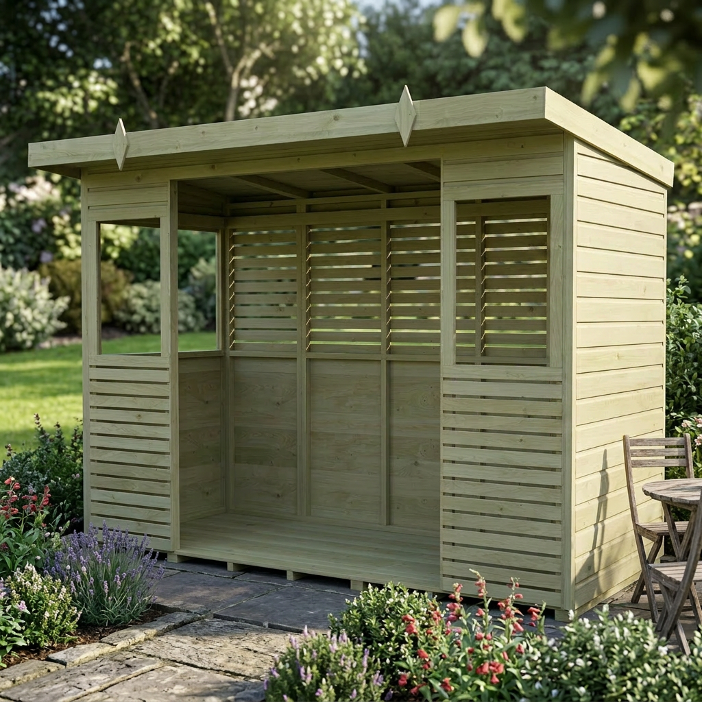 10 x 4 BBQ/Outdoor Kitchen Shelter