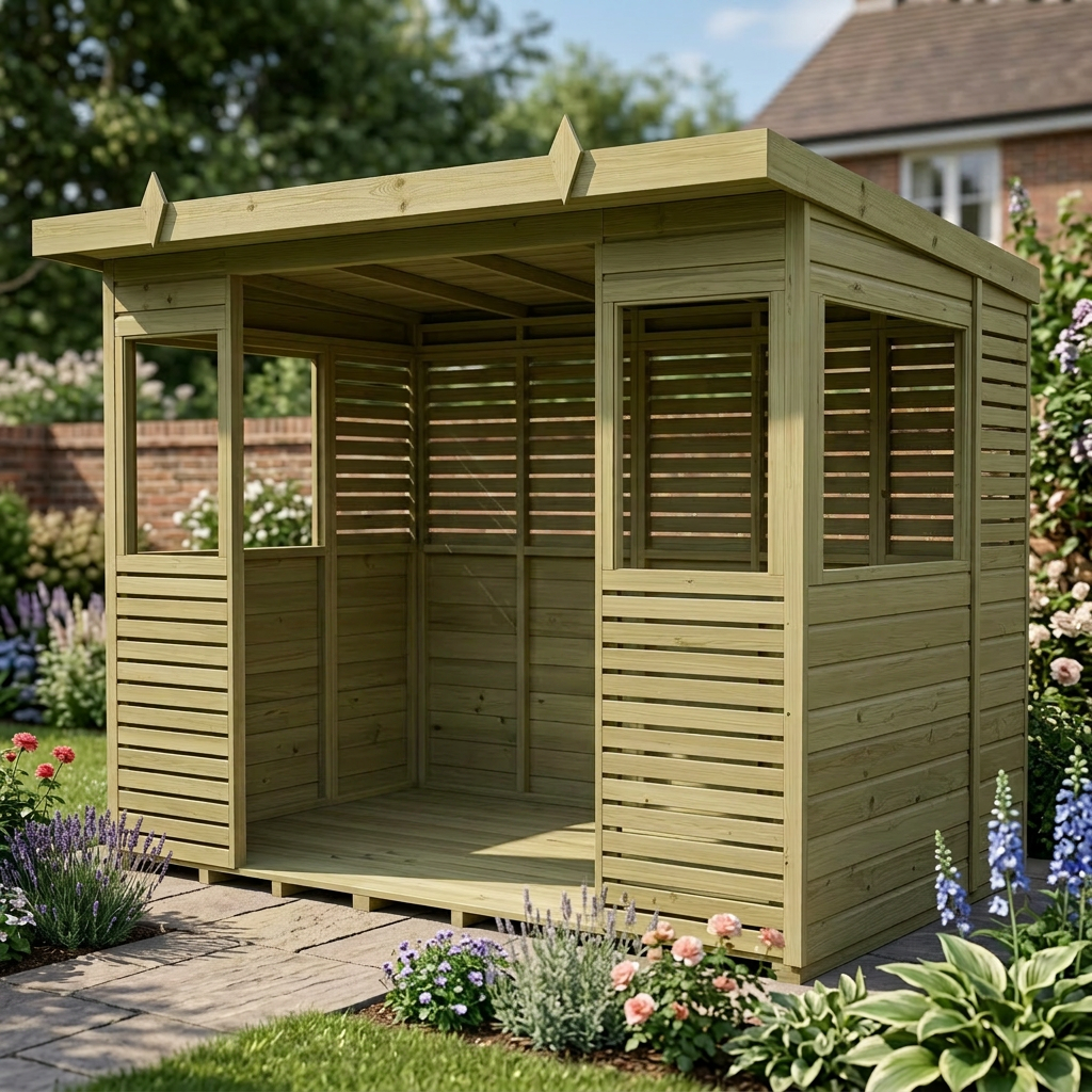 10 x 6 BBQ/Outdoor Kitchen Shelter